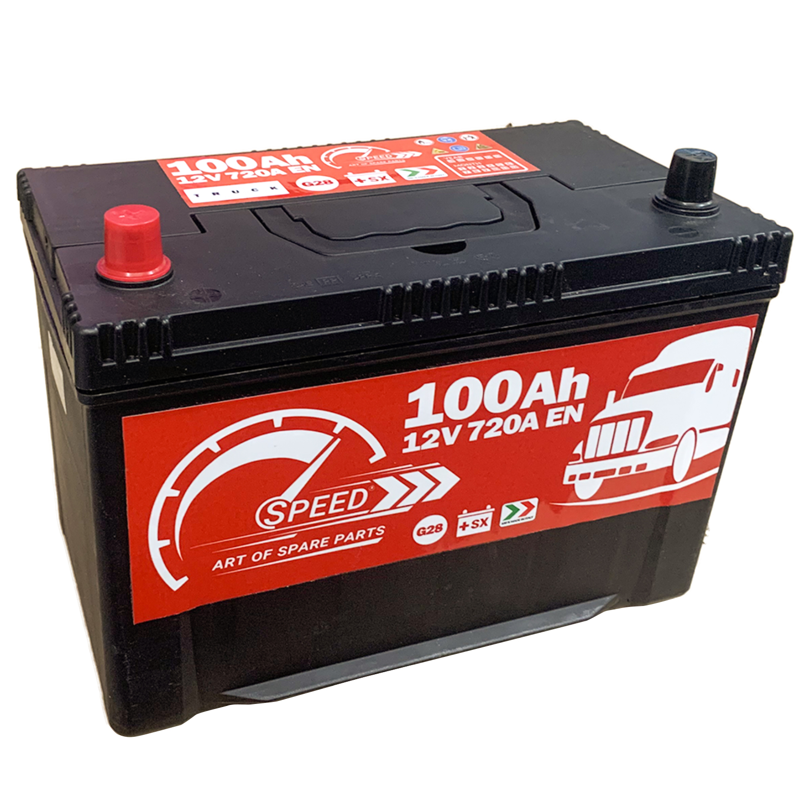 Batteria Speed D31 Sx 100ah 720a 12v Ricambi Auto Smc